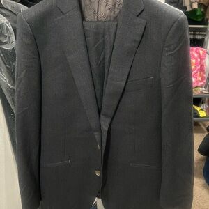 Elegant Charcoal Men's Suit Jacket